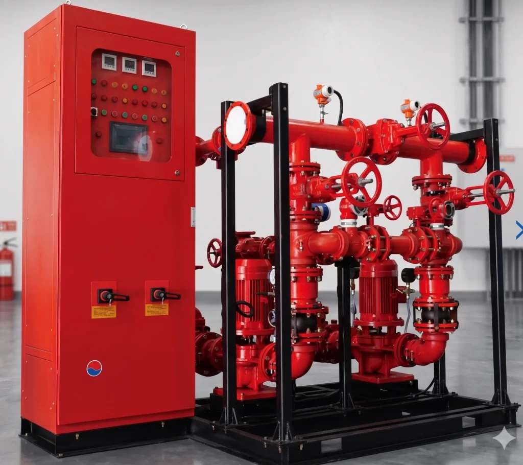 Engineered Water Syestem oe integrated firefighting pump station(1)