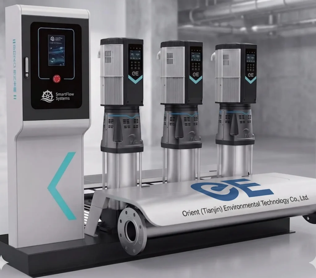 About Oeteco oe intelligent building vfd constant pressure system1
